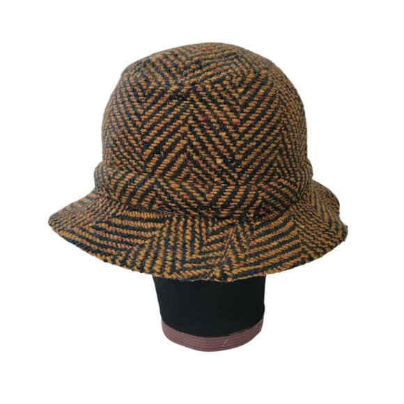 Jonathan Richard Irish Tweed Wool Walking Hat Size M - Made in Ireland - Picture 2 of 9